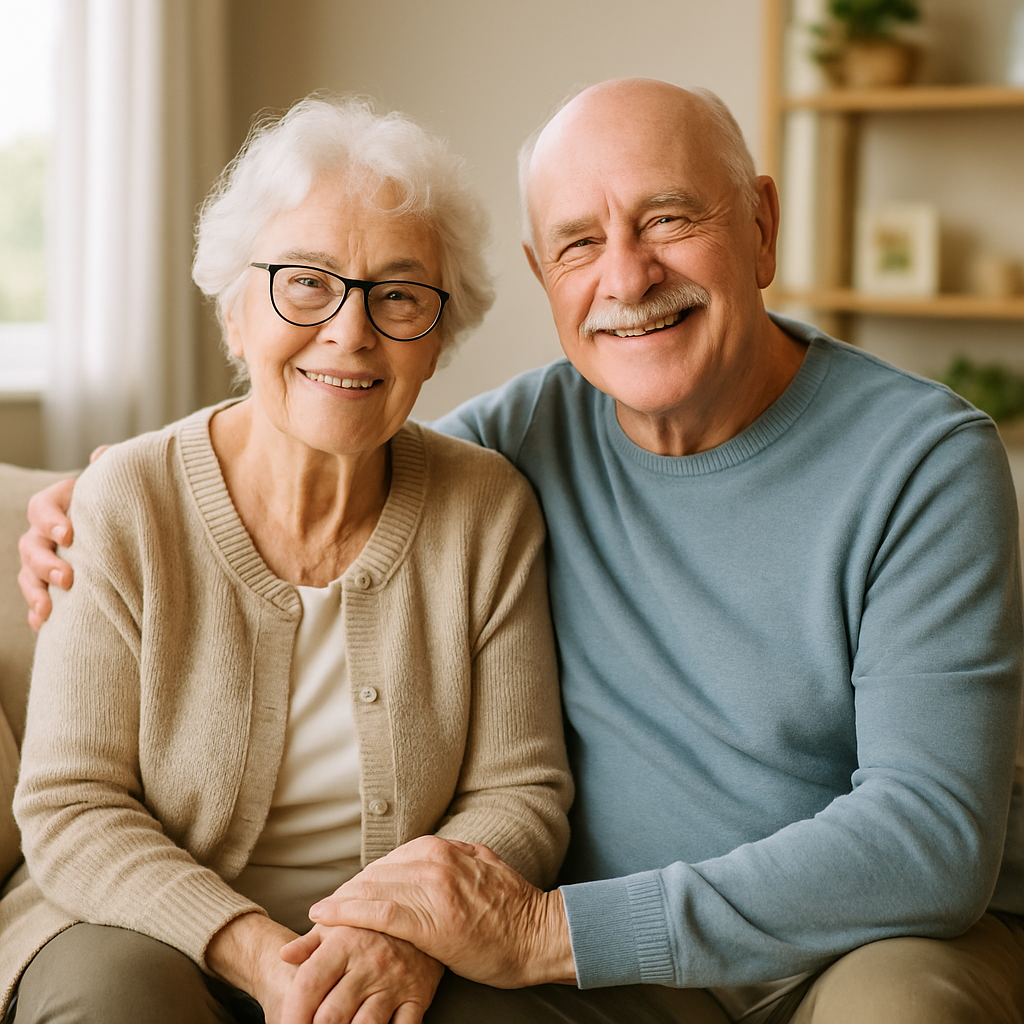 Elderly Couple On Medicare